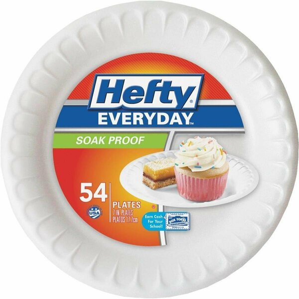 Reynolds Consumer Products 7 in. Hefty Everyday Foam Plate, White RE571559